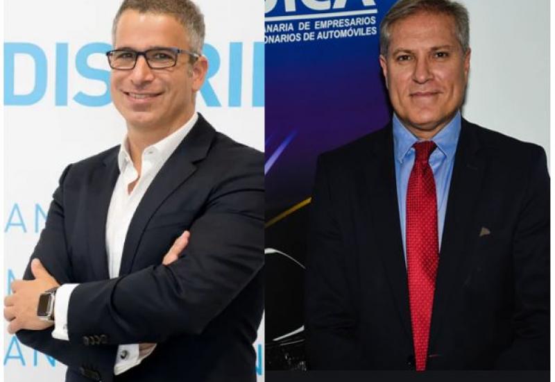 Los presidentes de GANVAM y FREDICA, Raúl Palacios y Rafael Pombriego respectivamente