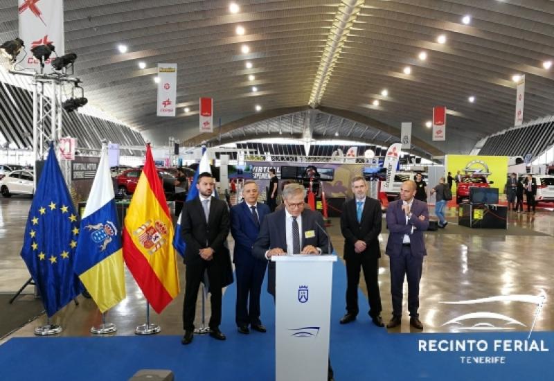 Momento de la intervención de Rafael Pombriego, Presidente de FREDICA en la inauguración